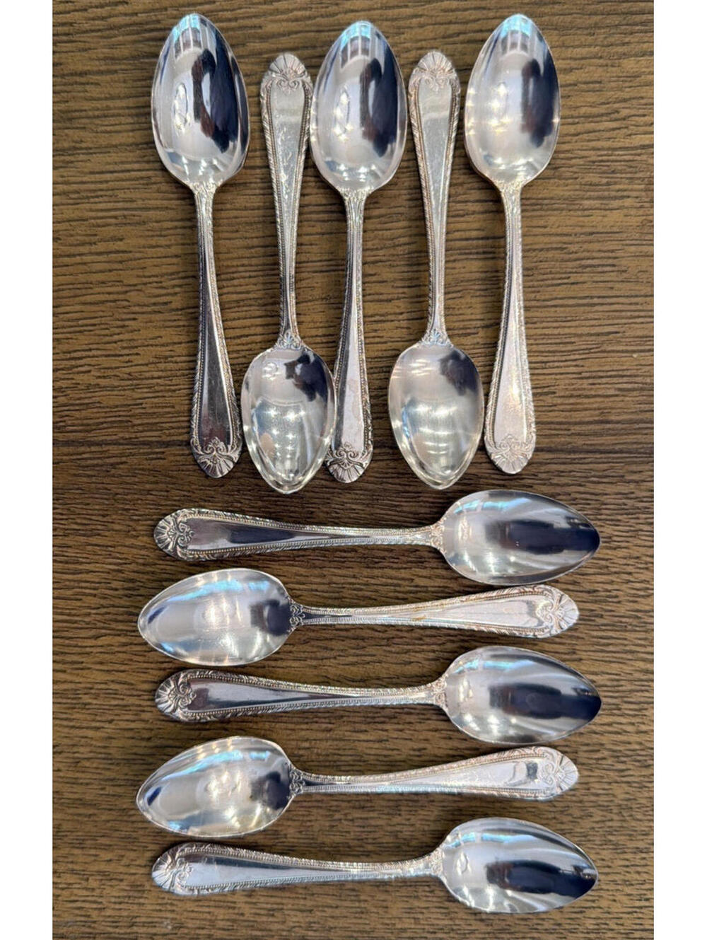 Reed & Barton Old London Demitasse Spoons – Set of 10